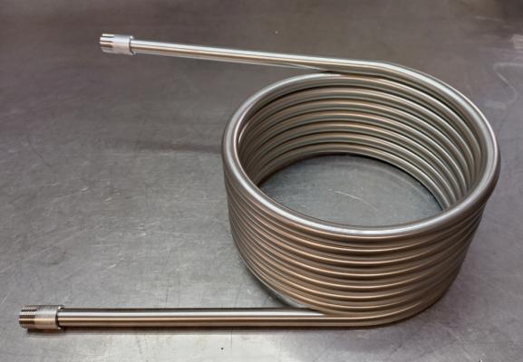 Edelstahlspirale - Ø 25 cm - 6 Meter